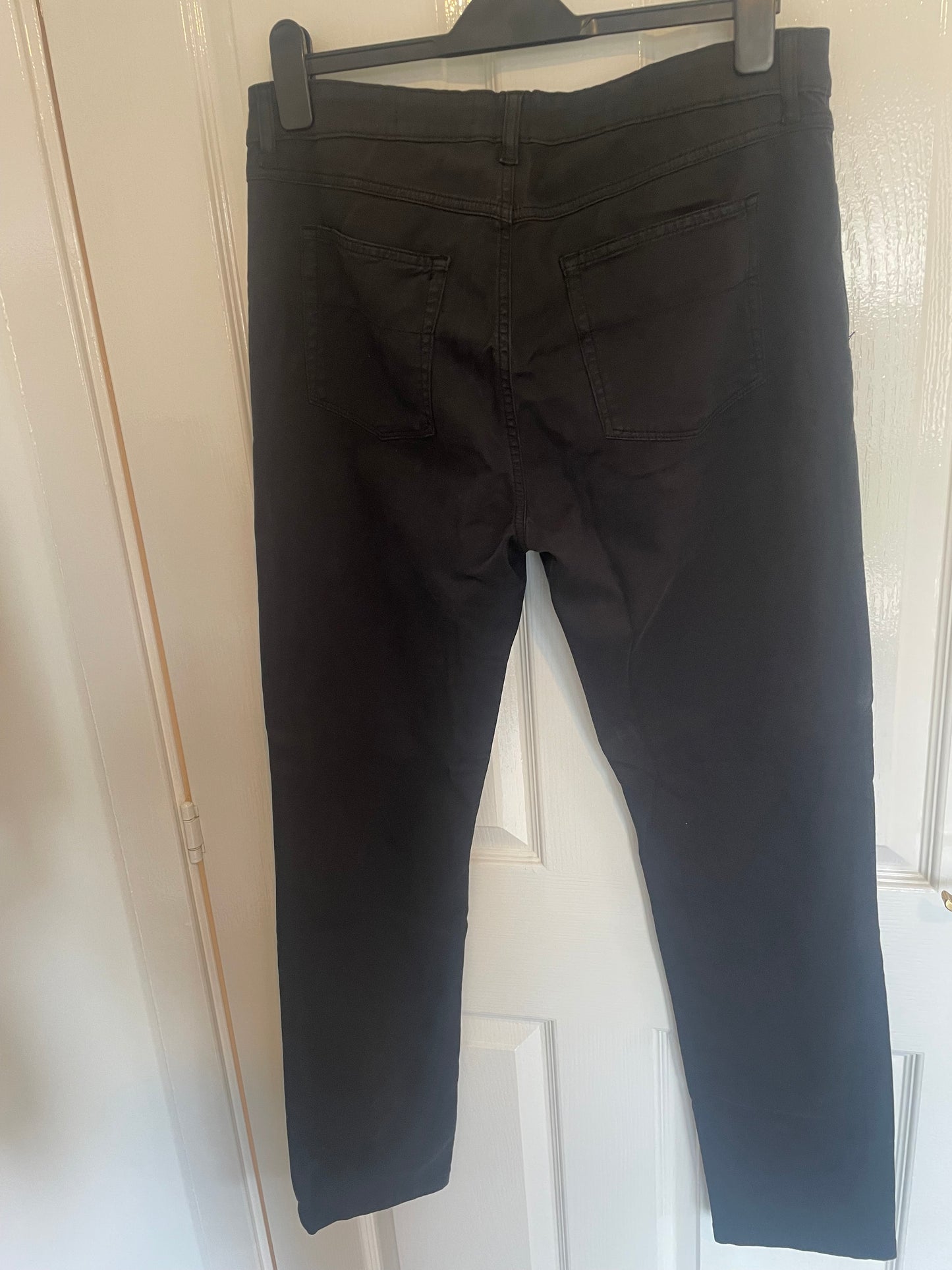 Men’s Fairlane & Sons Black Slim Fit Trousers