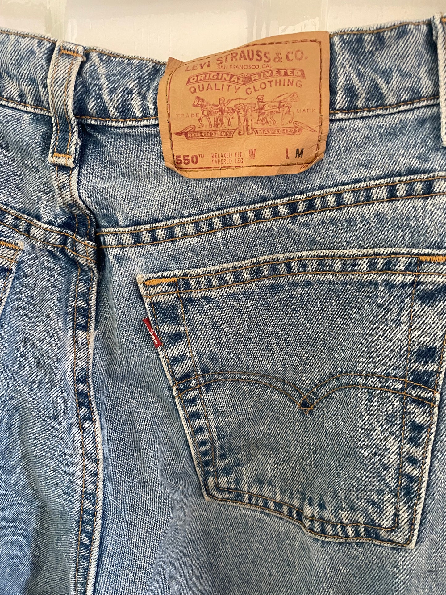 Women’s Levi’s High Waisted, Straight Leg Jeans
