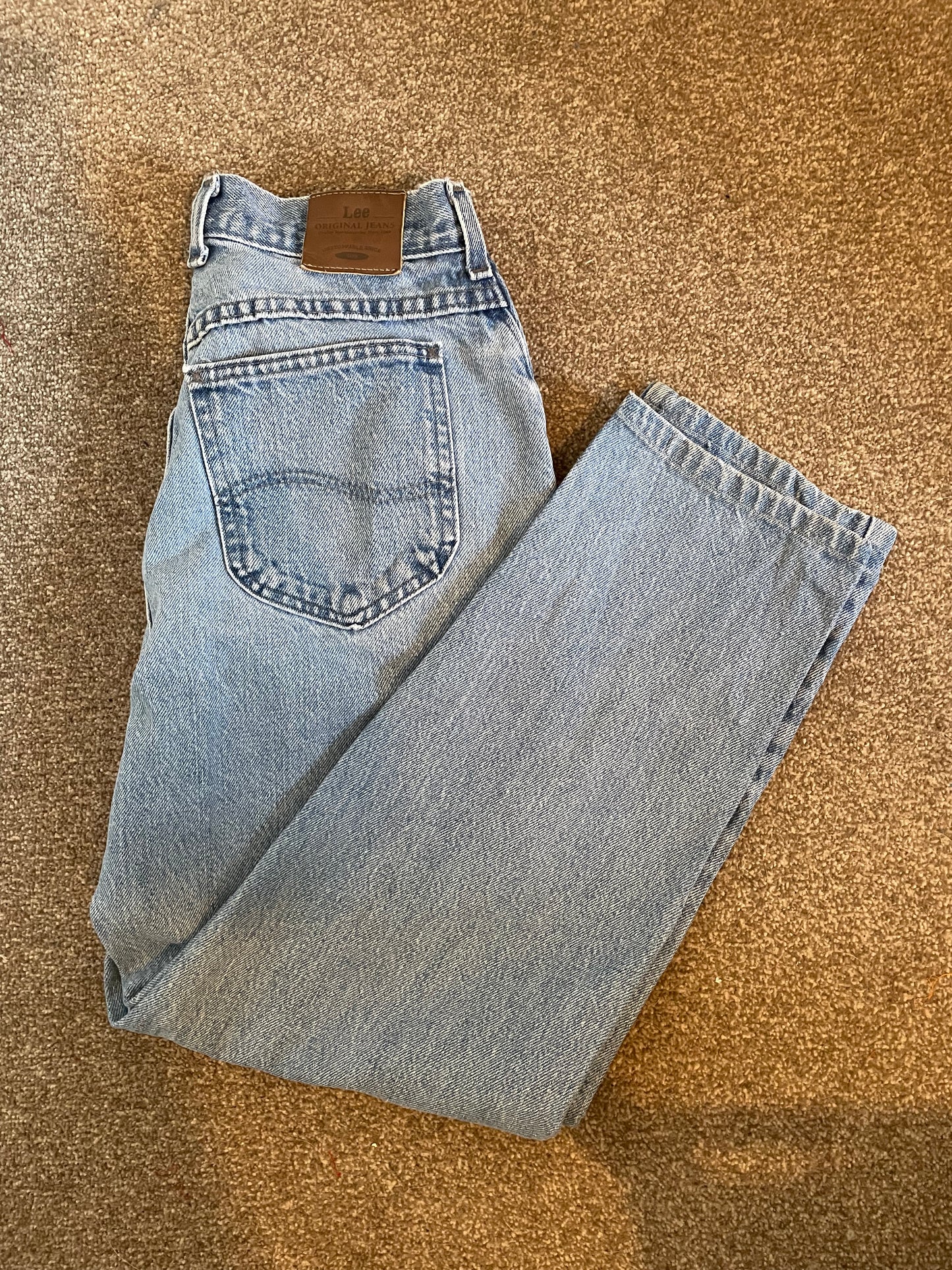 Women’s Lee High Waisted, Straight Leg Jeans