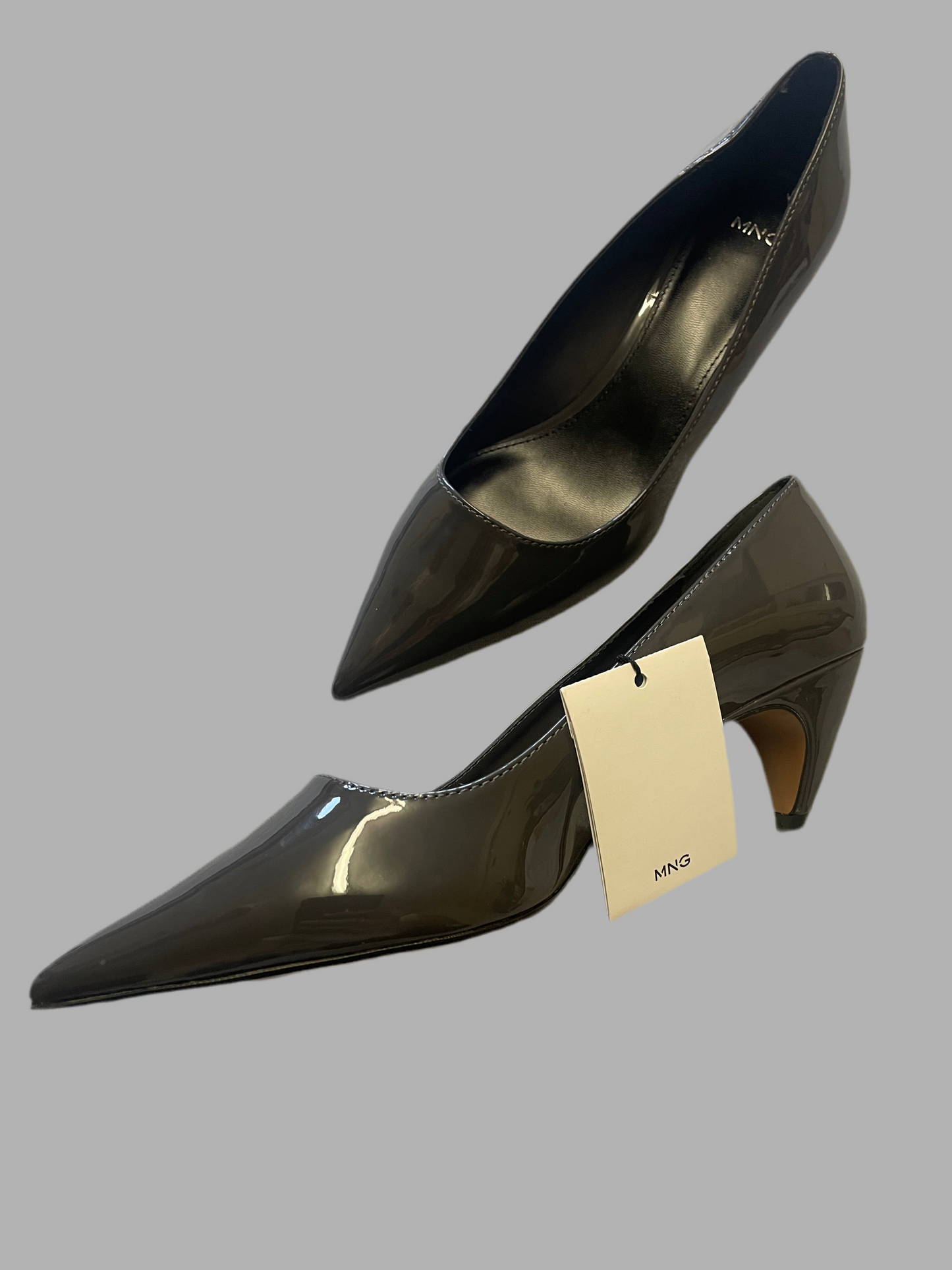 Women’s Dark Grey Heeled Shoes