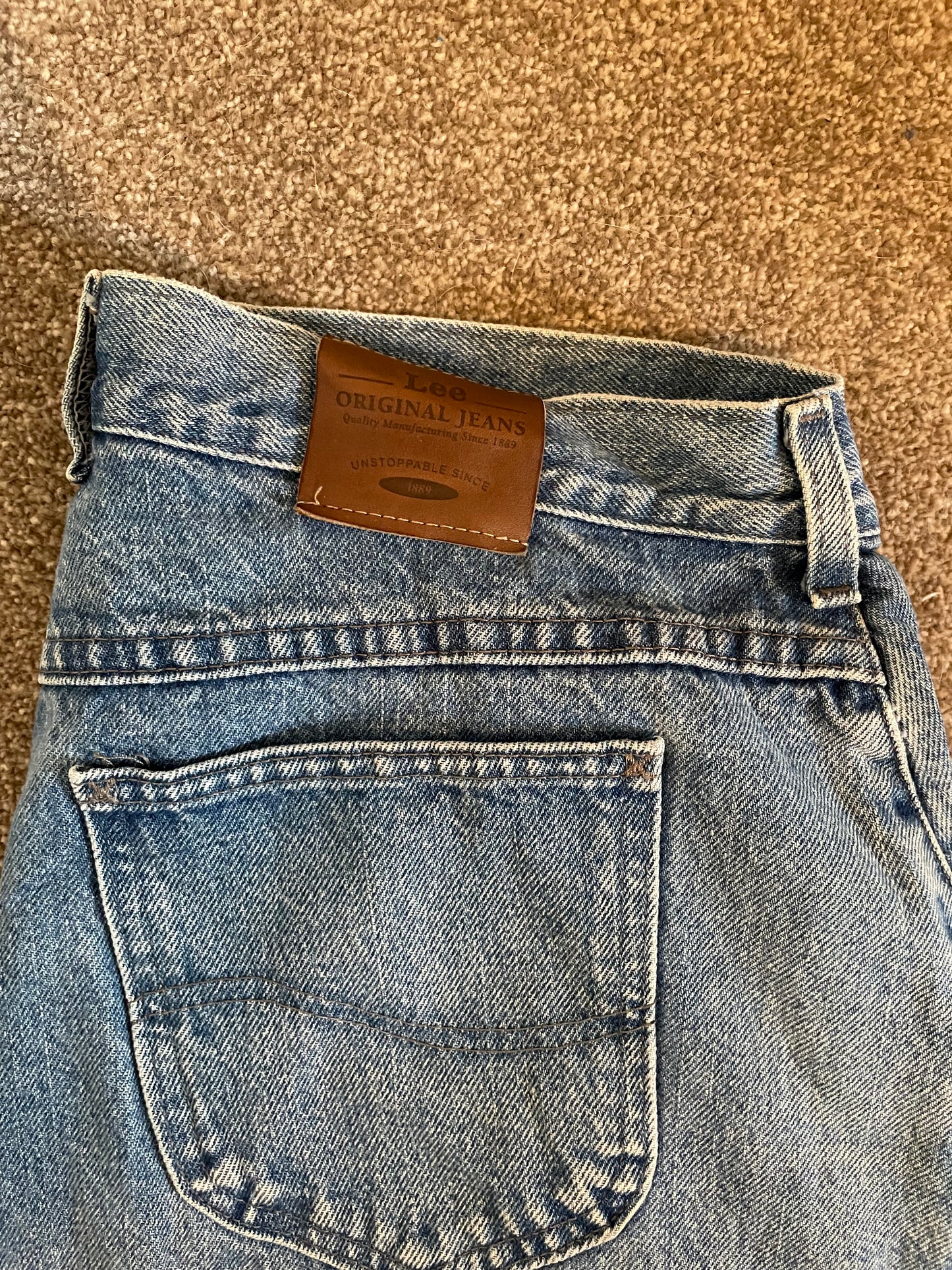 Women’s Lee High Waisted, Straight Leg Jeans