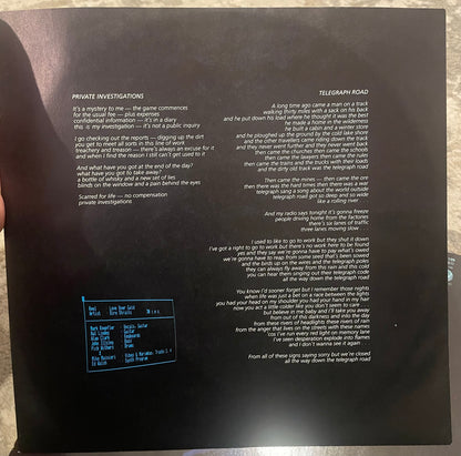 Dire Straits – Love Over Gold (1982 UK Original Pressing – Vertigo 6359 109) – Great Condition