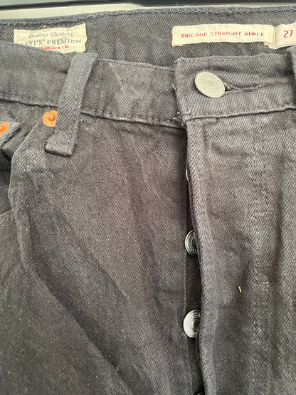 Women’s Levi’s Premium Ribcage Striaght Ankle, High Waisted Jeans