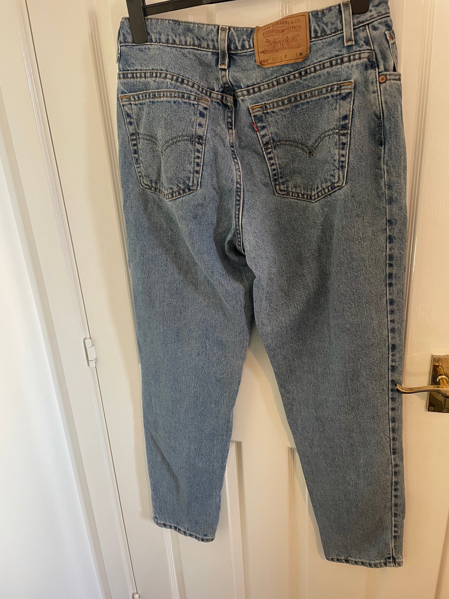 Women’s Levi’s High Waisted, Straight Leg Jeans