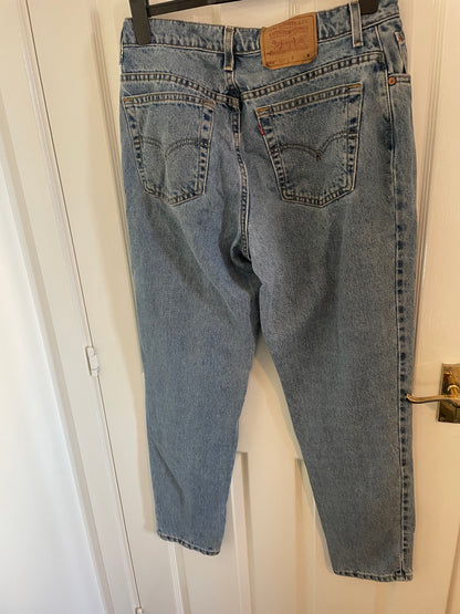 Women’s Levi’s High Waisted, Straight Leg Jeans