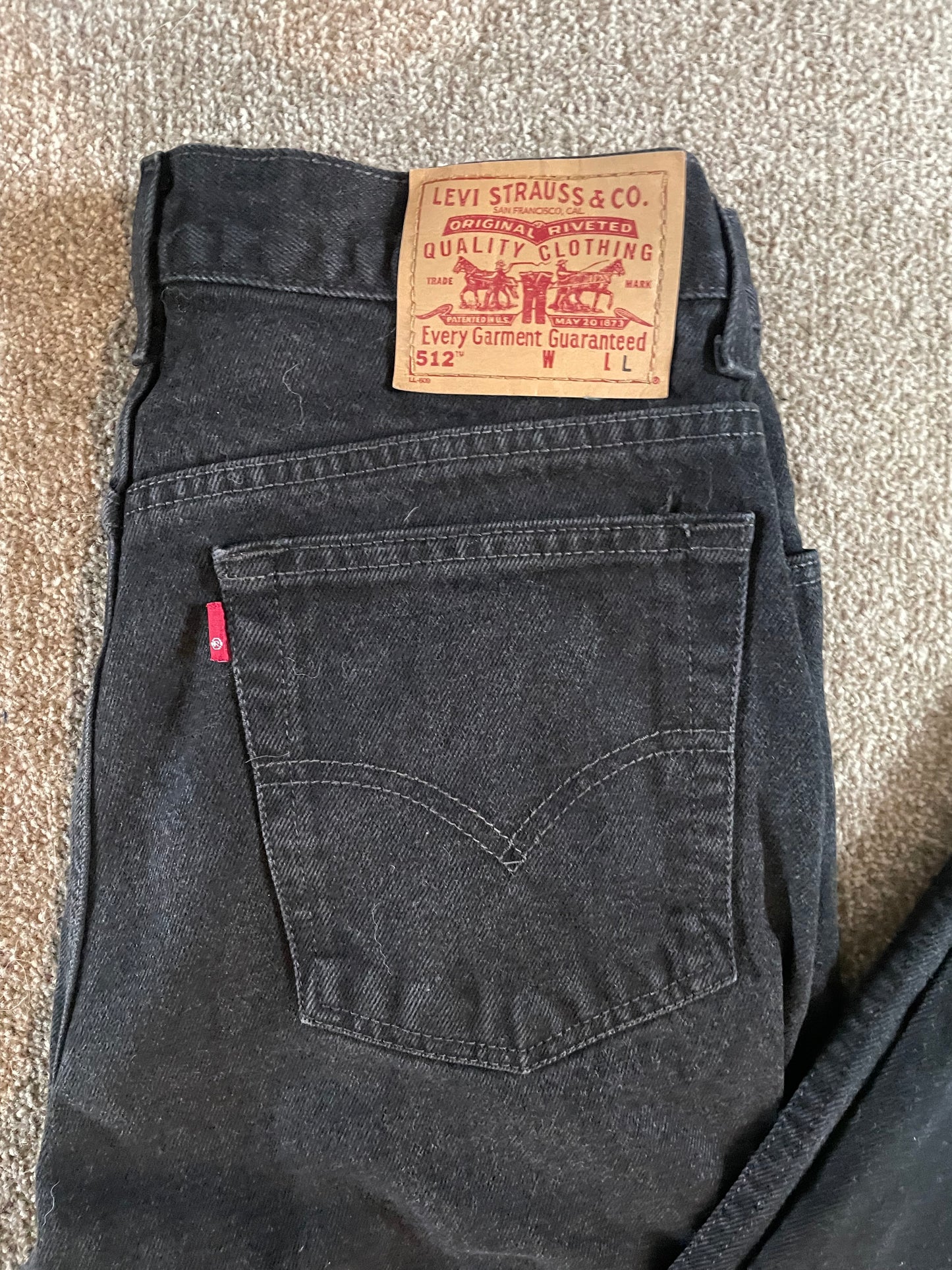 Women’s Levi’s High Waisted, Straight Leg Jeans