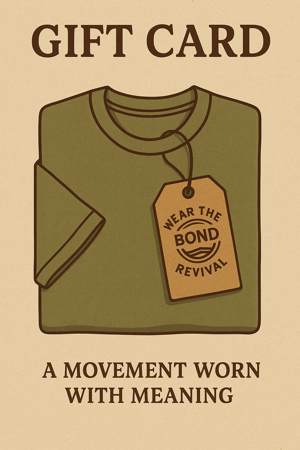 Wear the Bond Revival Digital Gift Card